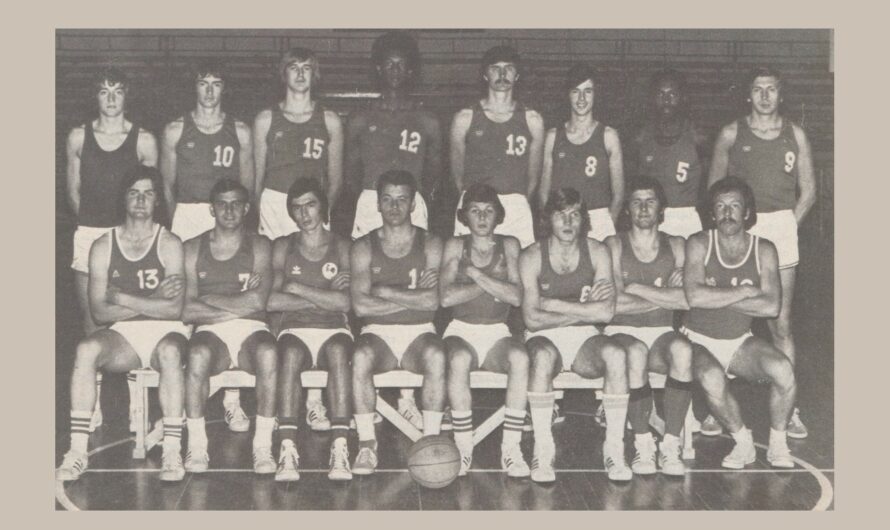 Basket – Souvenir de la saison 1972 /1973. ESM Challans contre Denain Voltaire